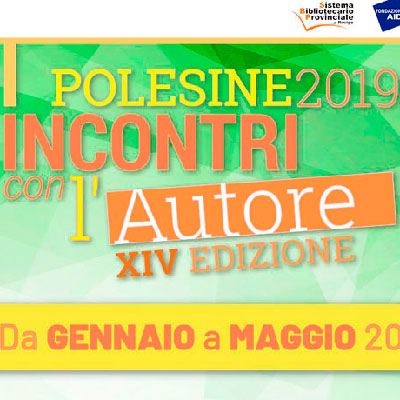 Incontri con l’autore in Polesine 2019