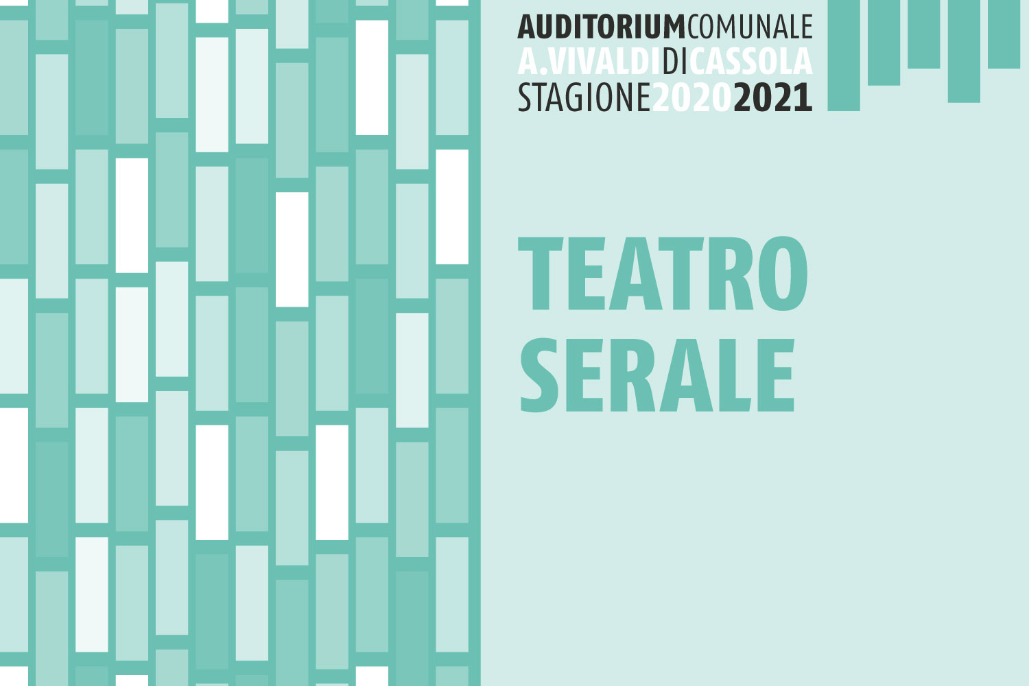 Locandina "Teatro serale" Cassola