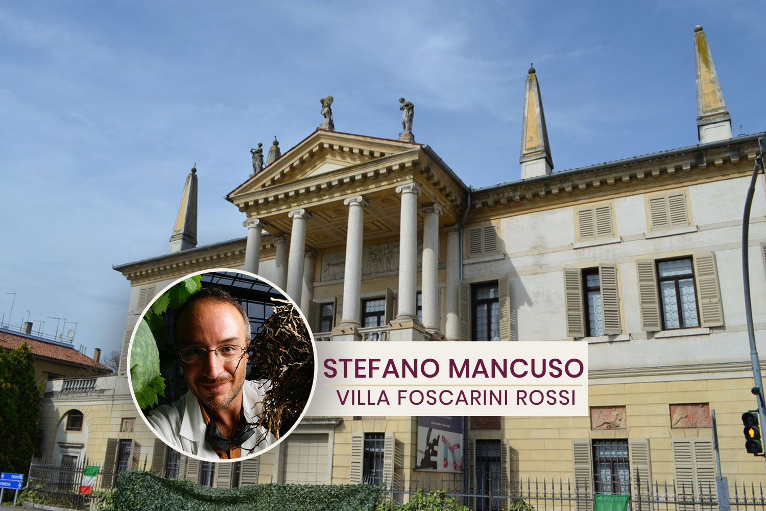 Stefano Mancuso in Villa Foscarini Rossi per Sorsi d'Autore 2021