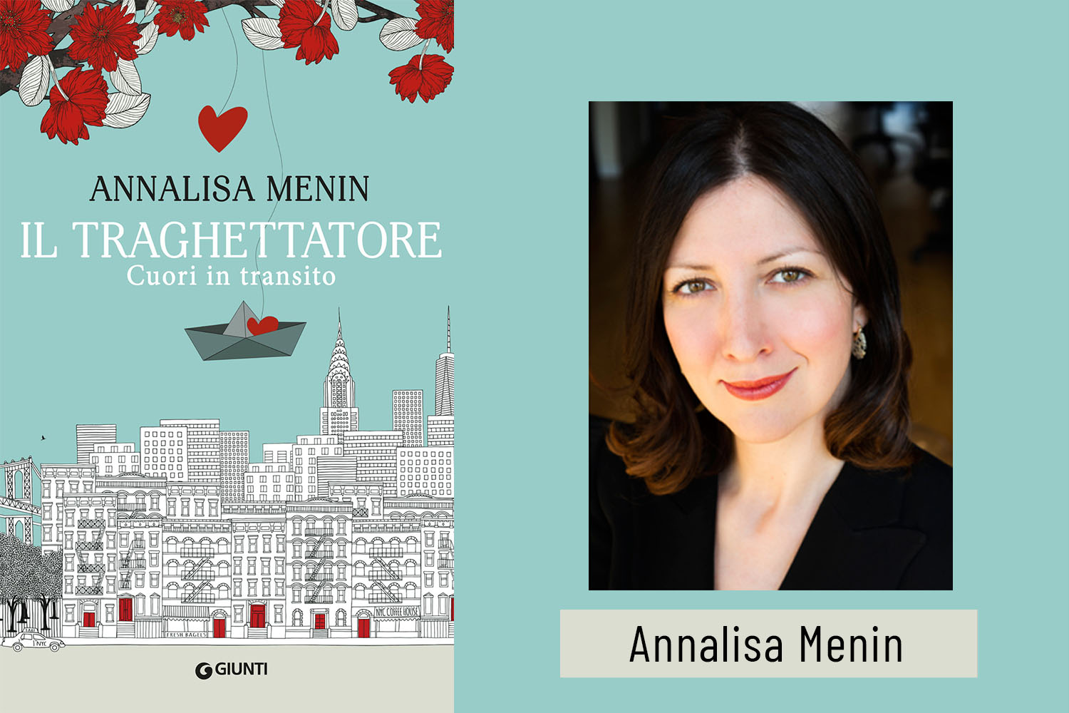 Annalisa Menin a Verona presenta Il traghettatore