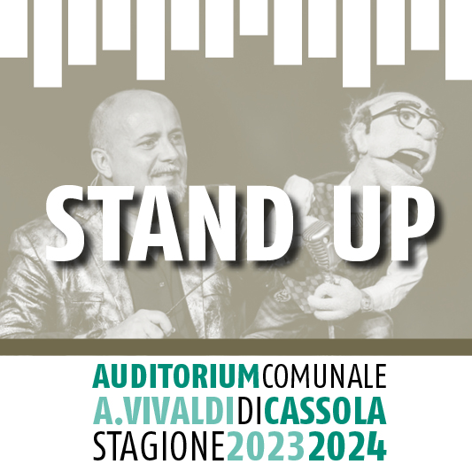 Stand up – rassegna di prosa all’Auditorium Vivaldi