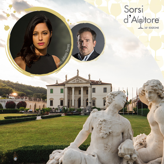 Rula Jebreal in Villa Cordellina